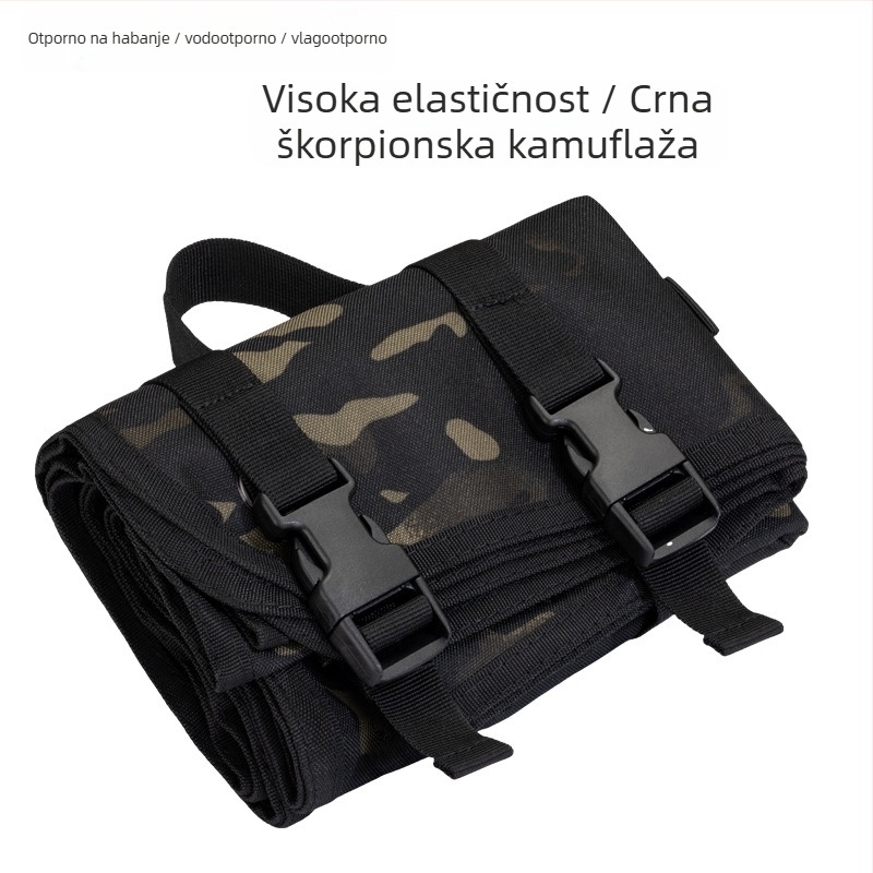 Piknik prostirka, debela, vanjska Oxford tkanina 600D, vodootporna i otporna na vlagu, protuklizna površina, model 600-02, pogodno za 1–2 osobe