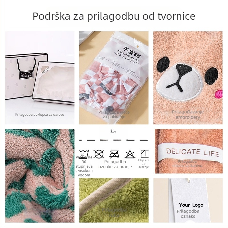 Ručnik za lice od coral fleecea, 60 g, apsorpcija 5–10 s, prilagodljiv s logom, DS23-0832