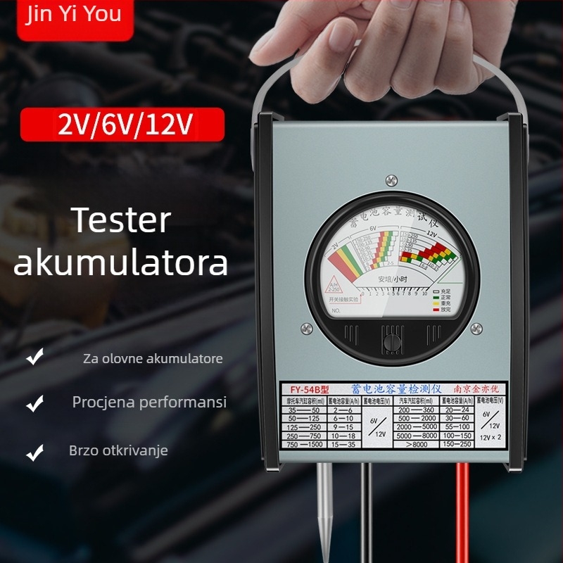 FY54B Pokazivački tester baterije automobila za kapacitet baterije električnog vozila
