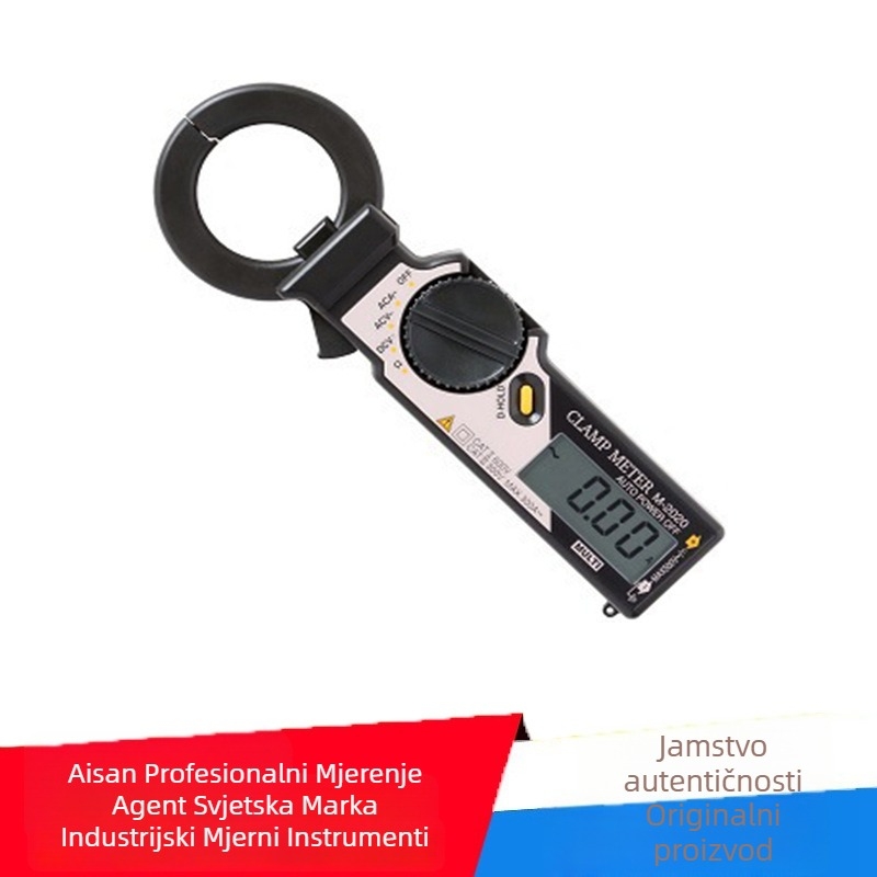 Klemni ampermetar M-2020, višefunkcionalan, visoka preciznost, raspon mjerenja 0–300 A