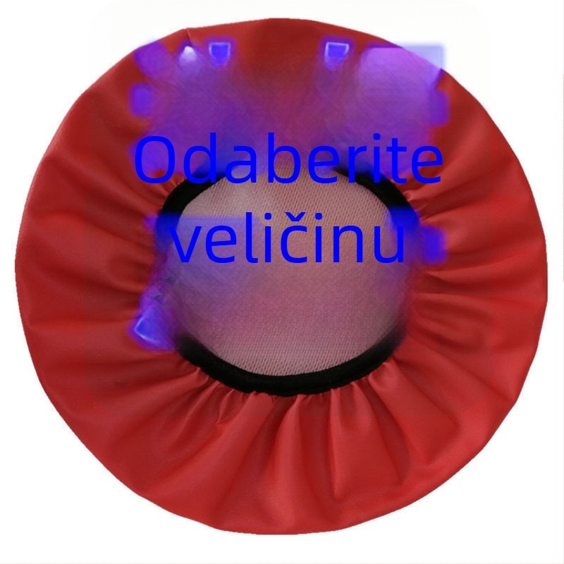 Kožna potpuno obuhvatna navlaka za okrugli stolac za dizanje i barske stolice | univerzalna prilagodba | bez zatvarača | navlaka za prašinu/garnitura/klimu | Marka Unique
