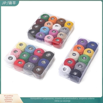 Set niti za temari kuglu - poliester, marka Jp/Jinping, podrijetlo Zhejiang