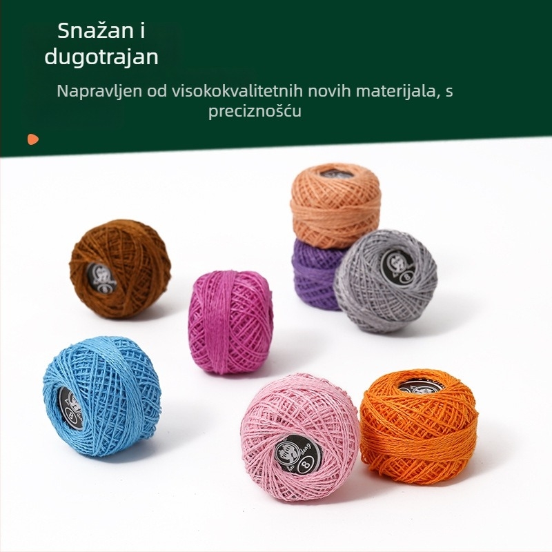 Set niti za temari kuglu - poliester, marka Jp/Jinping, podrijetlo Zhejiang