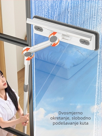 Plastični jednostrani alat za čišćenje vanjskog stakla za visoke zgrade