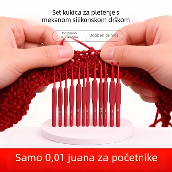 Set kuka za heklanje – komplet za pletenje džempera, lutki, torbi i kapa; mogućnost prilagodbe; rafiniran stil