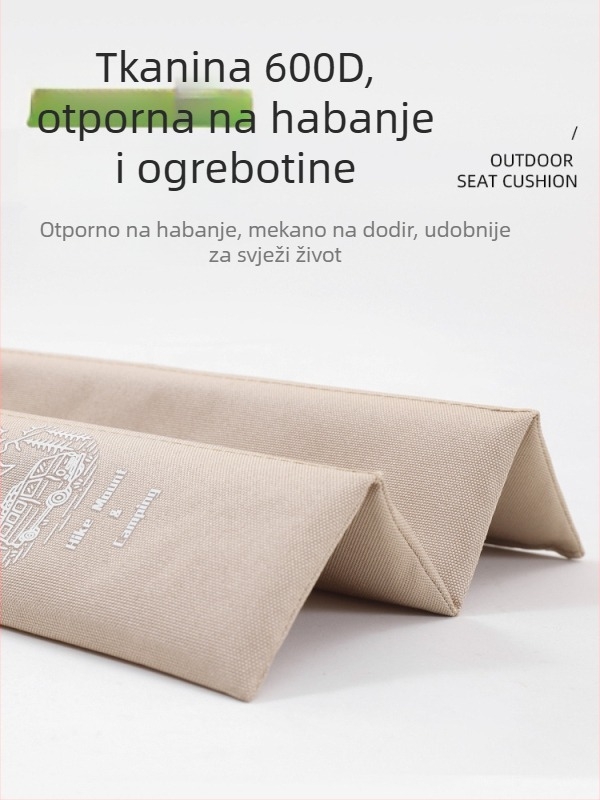 Prijenosna sklopiva podloga otporna na vlagu za kampiranje i planinarenje – ultra lagana Oxford tkanina, za 1–2 osobe, toplinski izolirana i debela podloga