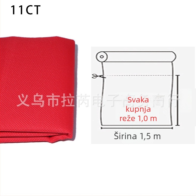 Set križnog šivanja 11CT od poliestera – etnički stil