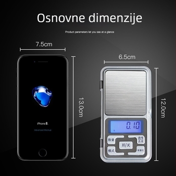 Vaga za nakit s elektroničkom preciznošću 0.01 g, brenda Pelfrey, model 2007