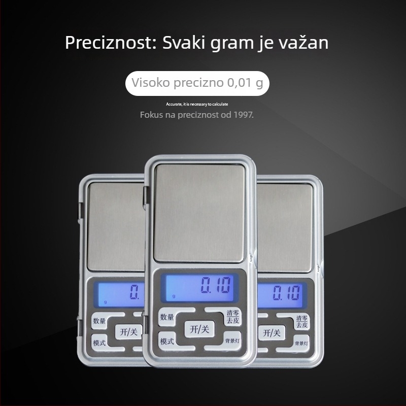 Vaga za nakit s elektroničkom preciznošću 0.01 g, brenda Pelfrey, model 2007