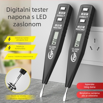 Fengwick Višenamjenski tester napona – olovka s inteligentnom indukcijom i otkrivanjem prekida za električare