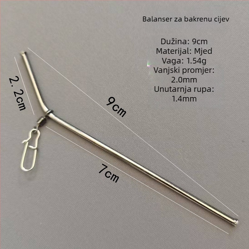 Hanzhoufang Držač za ribolov na brodu s bakrenim premazom, za morsko dugo bacanje — komplet opreme za ribolov