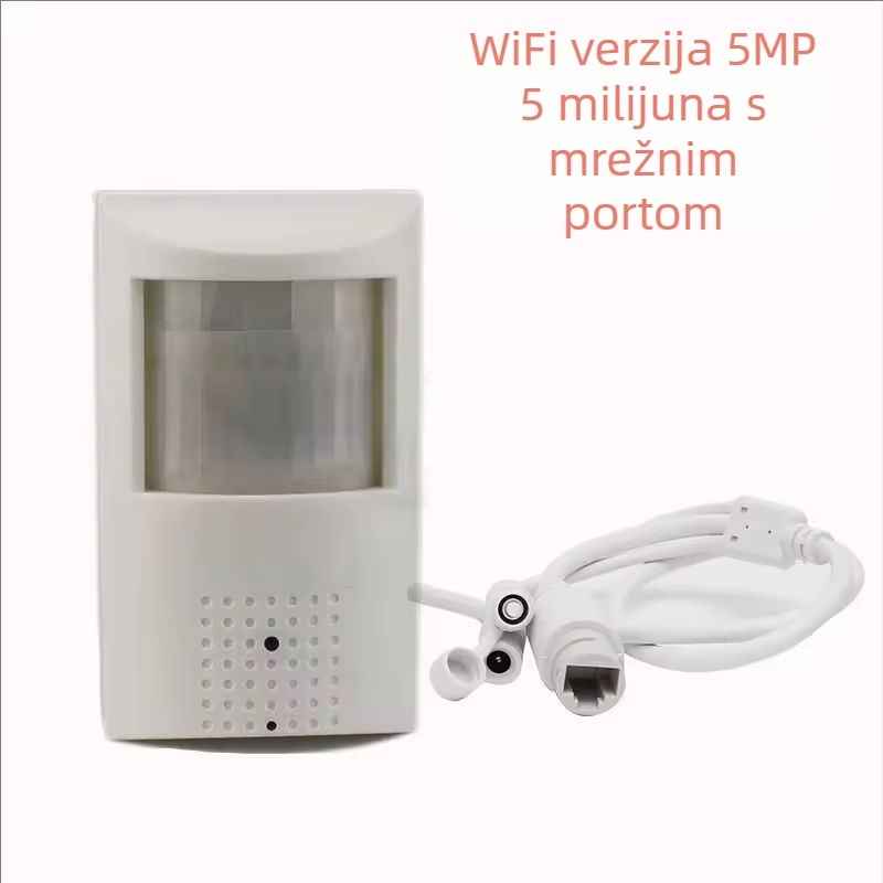 Bežična WiFi kamera — rezolucija 3MP/5MP, 3,7 mm objektiv, unutarnja upotreba, IR noćno vidno do 20 m (12V)