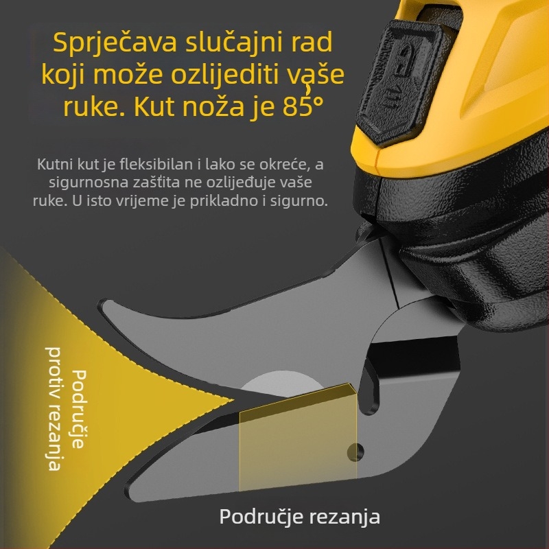 Asja električne škare za odjeću – punjiva litijska baterija, 3,6V, ručno držanje