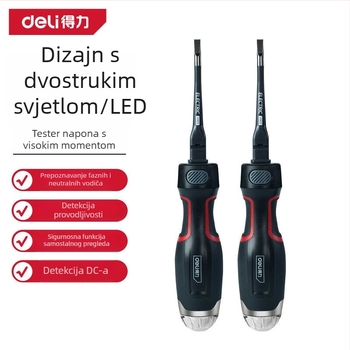 Deli tester napona – Višestruki, Digitalni zaslon, Senzor visoke preciznosti, Za kućnu upotrebu