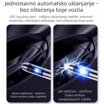 Plastični antistatni discharger za ključeve – Friendly, višenamjenski alat za otpuštanje statičkog naboja