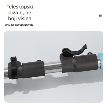 Kajis Električne škare za grane – teleskopske za visok domet, punjiva Li-ion baterija, 21V, za grane; raspon napona: AC jednofazni i DC do 50V