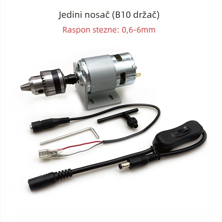 Mini multifunkcionalna ručna bušilica za DIY — visok moment, visoka brzina, 36V, pogodno za nehrđajući čelik.