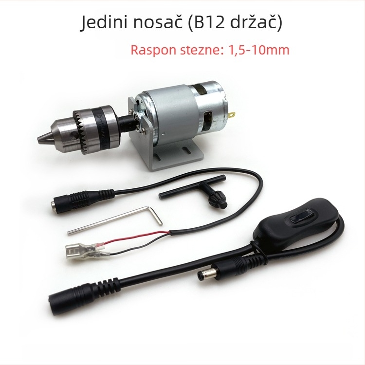 Mini multifunkcionalna ručna bušilica za DIY — visok moment, visoka brzina, 36V, pogodno za nehrđajući čelik.