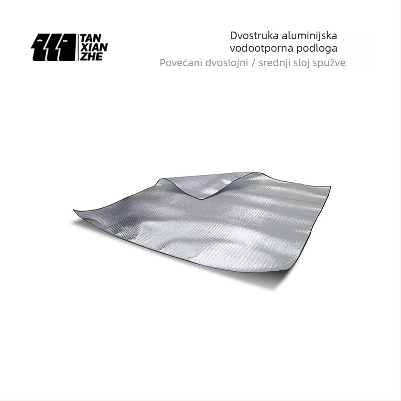 Explorer otporan na habanje dvostruki sloj mat s EVA površinom aluminijske folije, model TXZ-2003, pogodan za 2–4 osobe