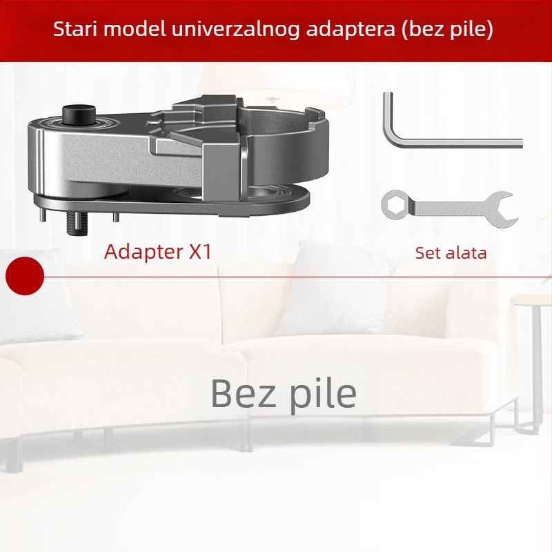 Youquan 36V konverzijska glava za kutnu brusilicu za obradu drveta – višenamjenski nastavak za rezanje, izradu utora, završnu obradu rubova i brušenje (Model 1001137822)