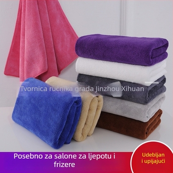  Mikrofiber ručnik za sušenje kose – izuzetno upija, lagan (<30 g), prilagodljiva obrada, tip kapa za kosu