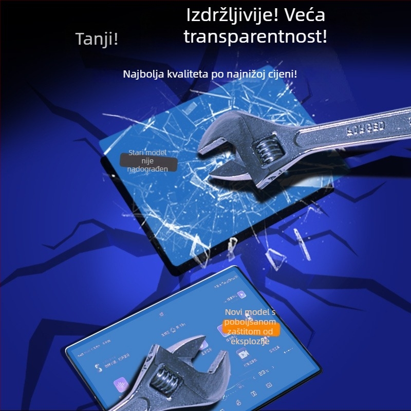 BYD Seagull Central Control zaslon zaštitno staklo; Materijal: Staklo; Instalacija: Vacuum čašica; Obrada i prilagodba: Nema