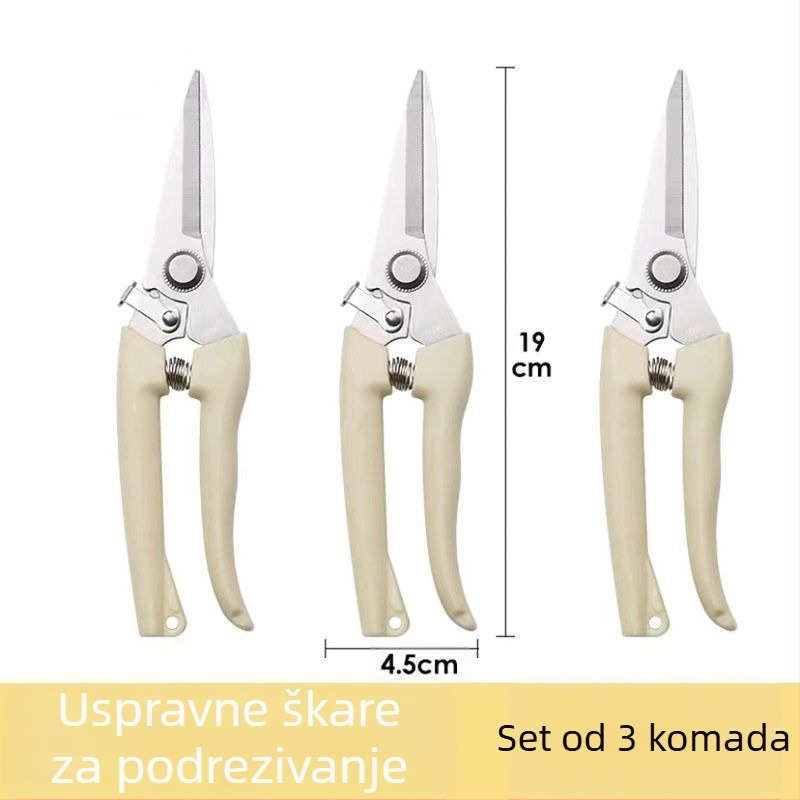Vrtne škarje za granje i rezanje voćnih stabala, štednja snage, višenamjenski.