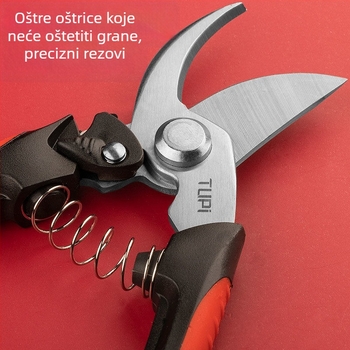Vrtne škare za podrezivanje cvjetnih grančica i voćnih stabala – posebne škare