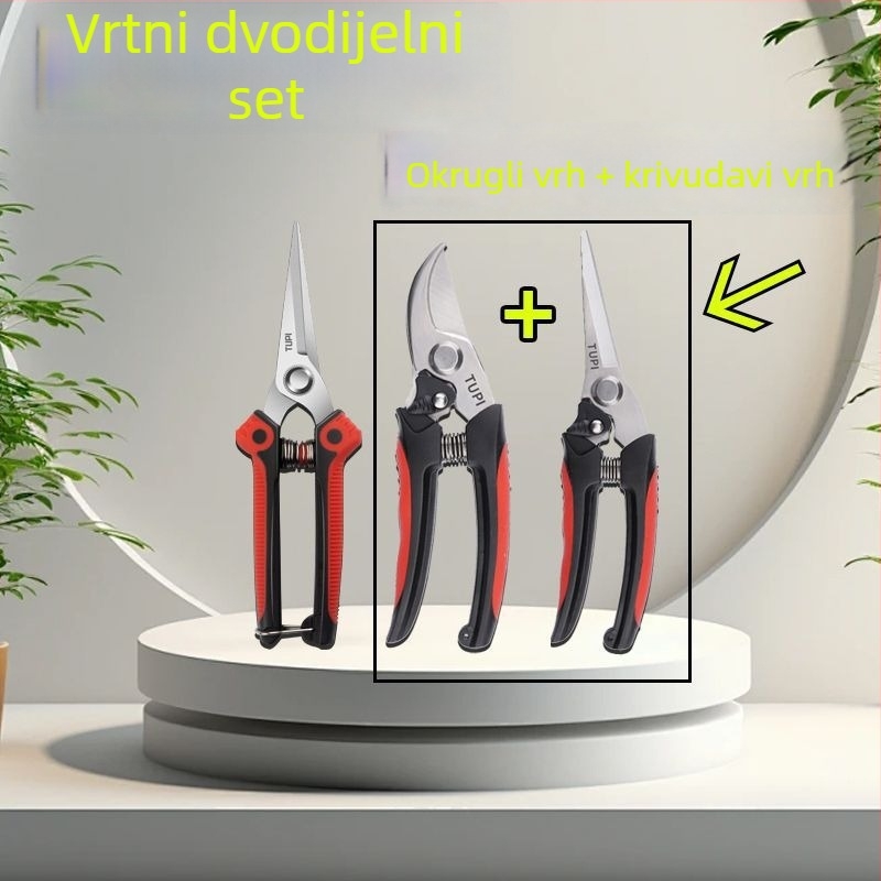 Vrtne škare za podrezivanje cvjetnih grančica i voćnih stabala – posebne škare