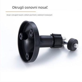 Držač za kameru s 360° rotacijom i višestrukim kutovima, za unutarnju i vanjsku upotrebu, univerzalni nosač (plastika)