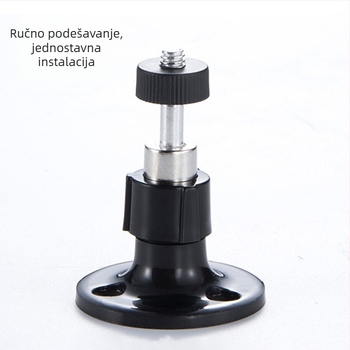 Držač za kameru s 360° rotacijom i višestrukim kutovima, za unutarnju i vanjsku upotrebu, univerzalni nosač (plastika)