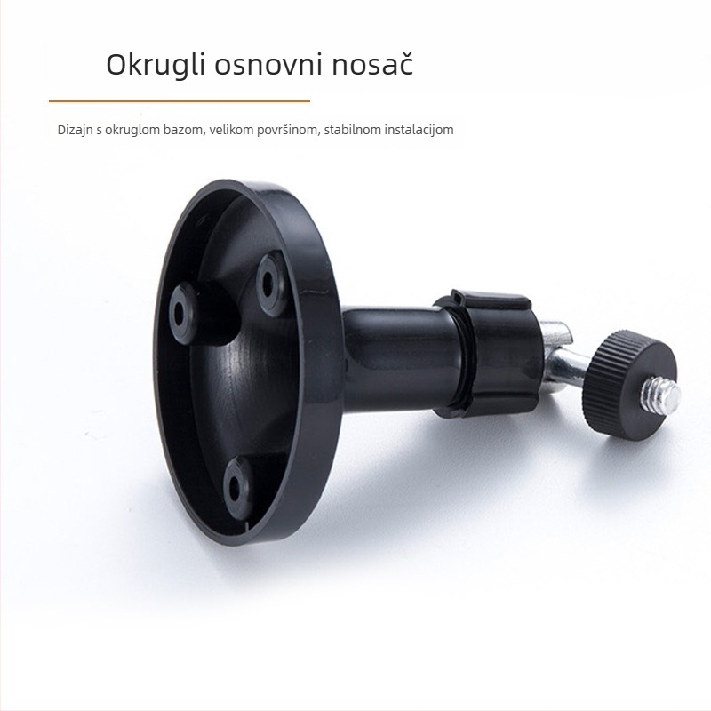 Držač za kameru s 360° rotacijom i višestrukim kutovima, za unutarnju i vanjsku upotrebu, univerzalni nosač (plastika)