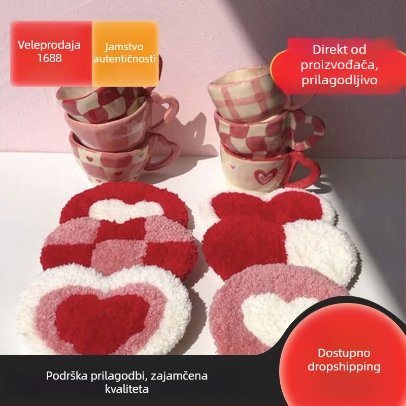 Kit za podlogu za šivanje — DIY s vunenom pređom, ruski stil, za početnike