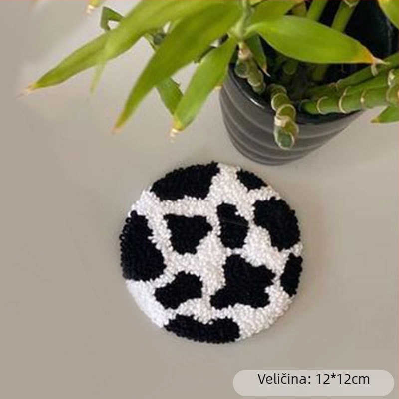 Kit za podlogu za šivanje — DIY s vunenom pređom, ruski stil, za početnike