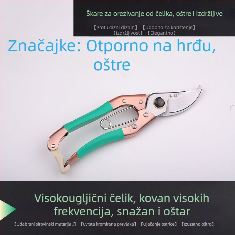 Škarice za debele grane za stabla i voćne grane (Brend: Unique)