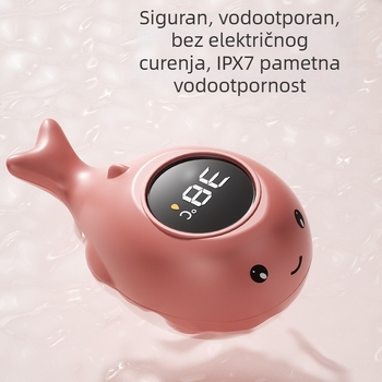 Termometar za vodu za kupanje beba s digitalnim zaslonom
