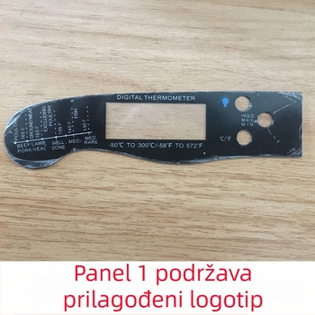 Novi vodootporni termometar za meso s sondom, sklopivi elektronički termometar za roštilj.