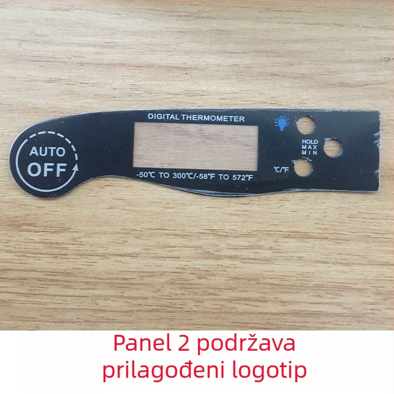 Novi vodootporni termometar za meso s sondom, sklopivi elektronički termometar za roštilj.
