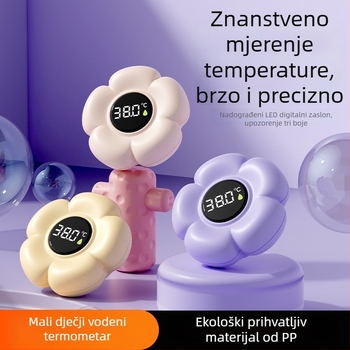 Termometar za bebinu vodu za kupanje, real-time temperatura, 0-80°C, nije za uvoz, bez prilagodbe
