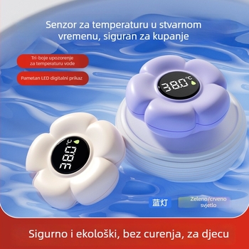 Termometar za bebinu vodu za kupanje, real-time temperatura, 0-80°C, nije za uvoz, bez prilagodbe