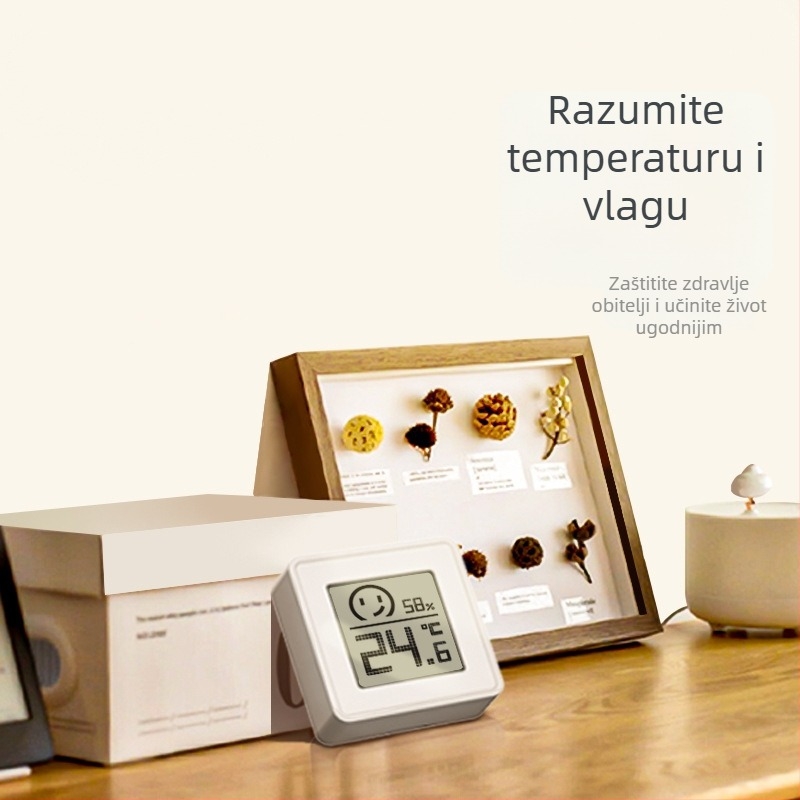 Unutarnji higrometar i termometar s LED zaslonom; Temperaturna rezolucija: 30; Podrijetlo: Zhejiang; Marka: Yueduo