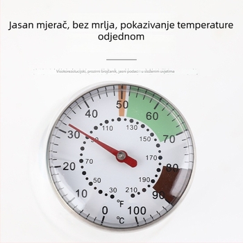Mehanički termometar za hranu s probnim tipom za bebino mlijeko, mlijeko i kavu