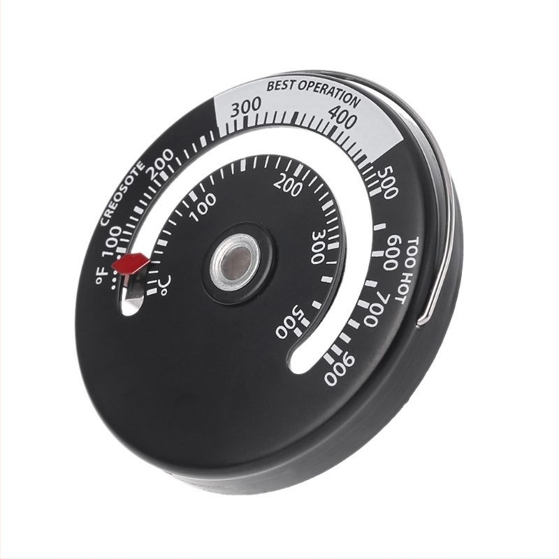 Drveni štednjak termometar SYJC-W1 - termometar s termoparom i bimietalnim elementom, raspon 0-500°C, težina 0,03 kg, točnost vlage ±10