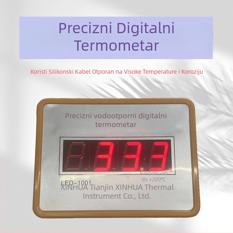 Digitalni termometar sa sondom, visoke preciznosti za kotlove, industrijsku upotrebu i akvarije