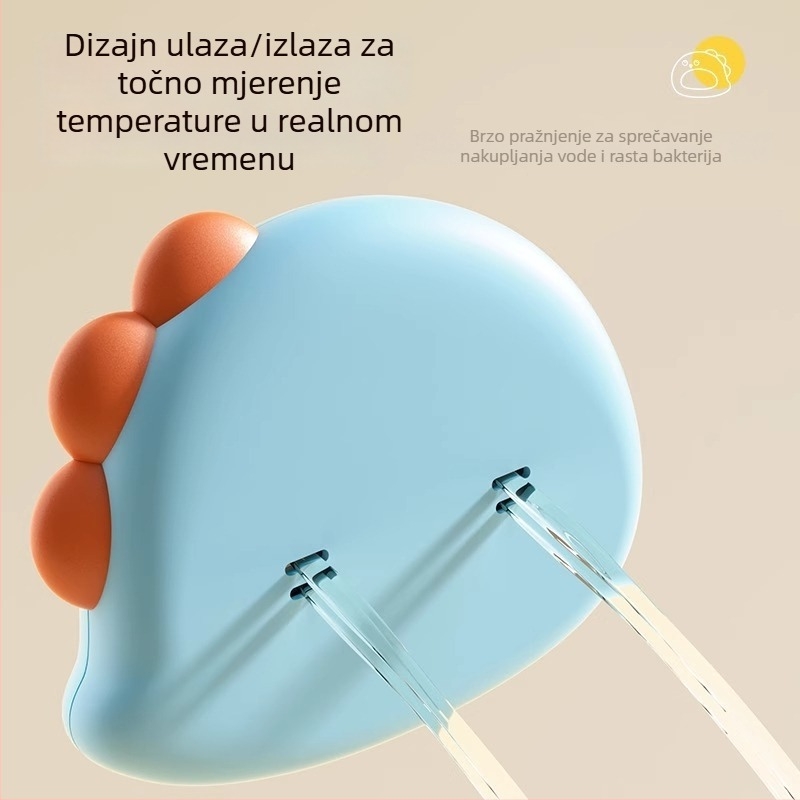 Vodni termometar za kupanje djeteta — pogodan za novorođenčad, marka Friendly, kod Klwji, mjeri temperaturu vode