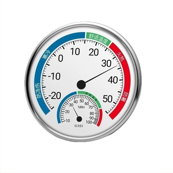 Digitalni higrometar za unutarnju upotrebu, zidni nosač, s točnim digitalnim zaslonom; razlučivost temperature: standardna