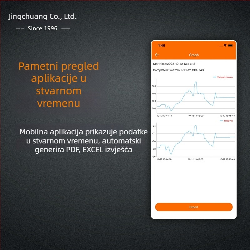 Jingchuang VGW-mini vakuometar za održavanje hlađenja – precizno mjerenje vakuuma