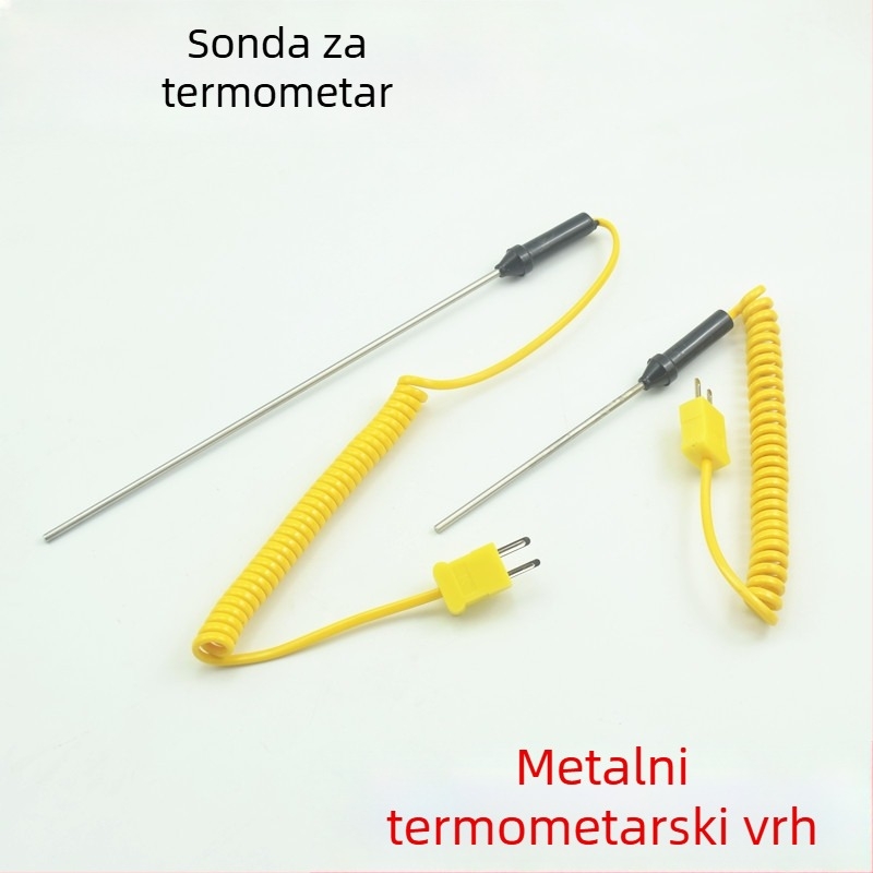 Ručni termometar s termoparom TM902C 1310 metalni temperaturni štap, -50 do 1300