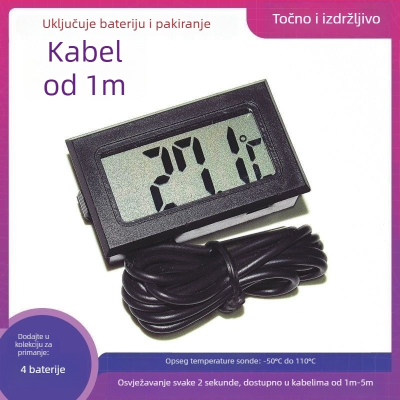 Mjer temperature vode s digitalnim prikazom za kadu, hladnjak i akvarij; vodonepropusna linija; Marka Unique; Kod proizvoda: Mja5yfzggjuttdqvyh4fdgq058o=summer