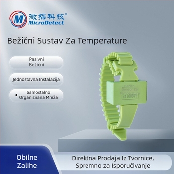 WX-AT01 Industrijski bežični infracrveni termometar s devettočnim mjerenjem temperature – bez kontakta, raspon -40°C do 200°C, napajanje litijevom baterijom/senzorom
